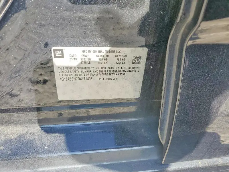 2013 CHEVROLET SONIC LS  