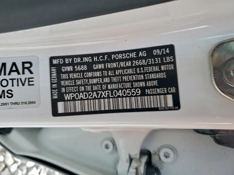 2015 PORSCHE PANAMERA SE HYBRID  