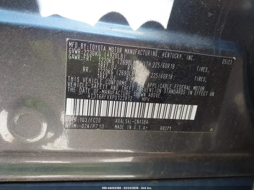 2023 TOYOTA RAV4 HYBRID SE