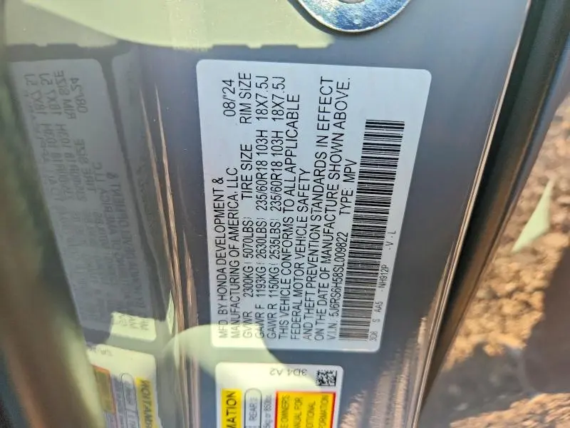 2025 HONDA CR-V SPORT  
