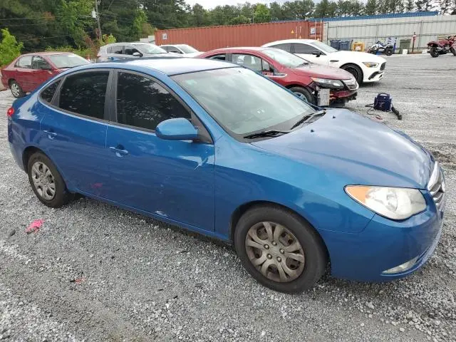 2010 HYUNDAI ELANTRA BLUE