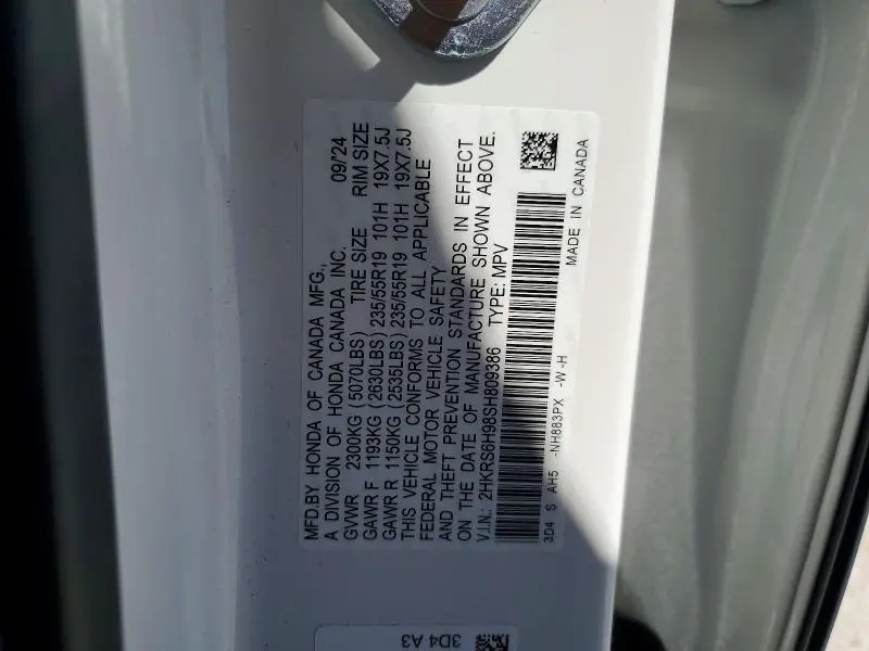 2025 HONDA CR-V SPORT TOURING  