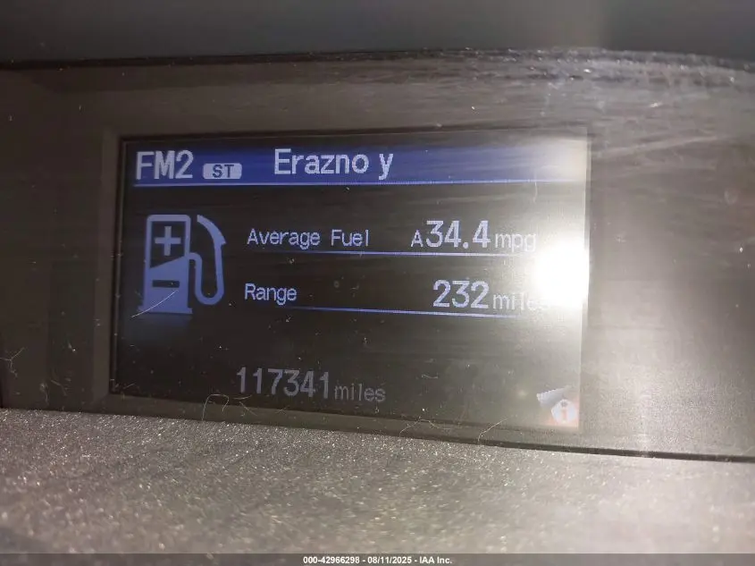 2012 HONDA CIVIC HF