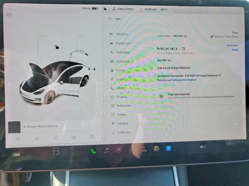 2020 TESLA MODEL 3   