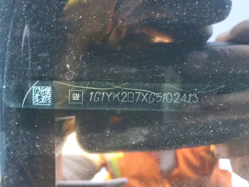 2016 CHEVROLET CORVETTE STINGRAY Z51 2LT  