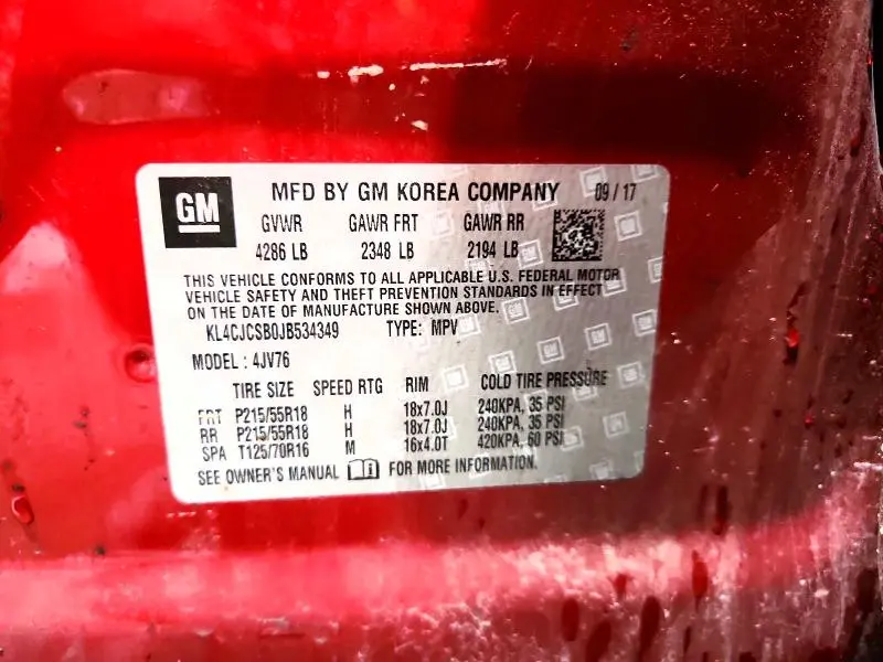 2018 BUICK ENCORE ESSENCE  
