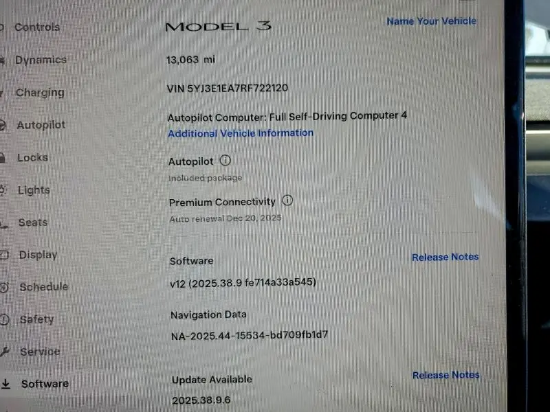 2024 TESLA MODEL 3   