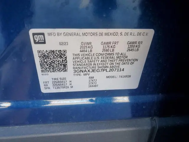 2023 CHEVROLET EQUINOX LT  