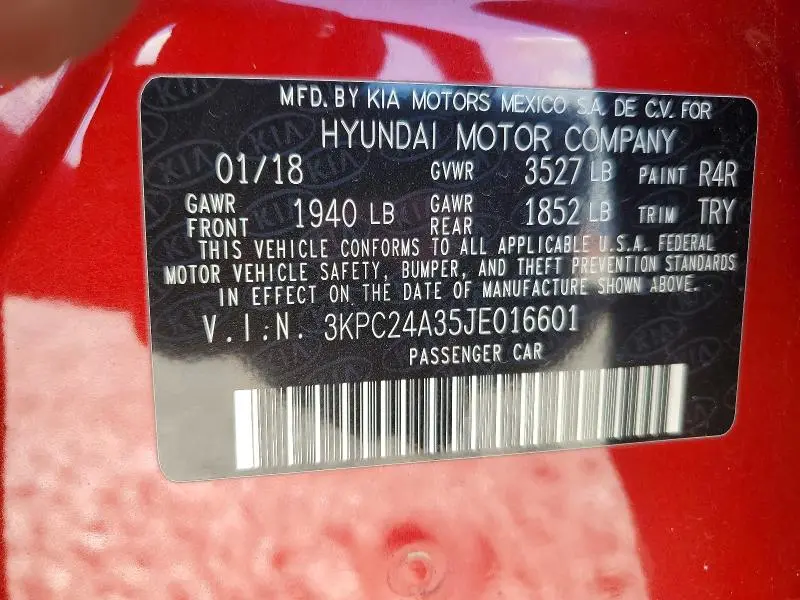 2018 HYUNDAI ACCENT SE  