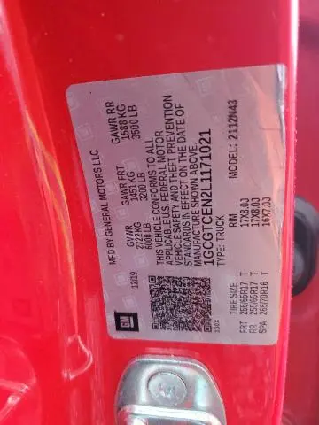 2020 CHEVROLET COLORADO LT  