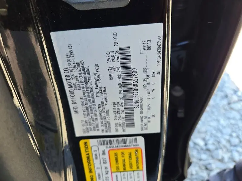 2017 LINCOLN MKZ RESERVE  