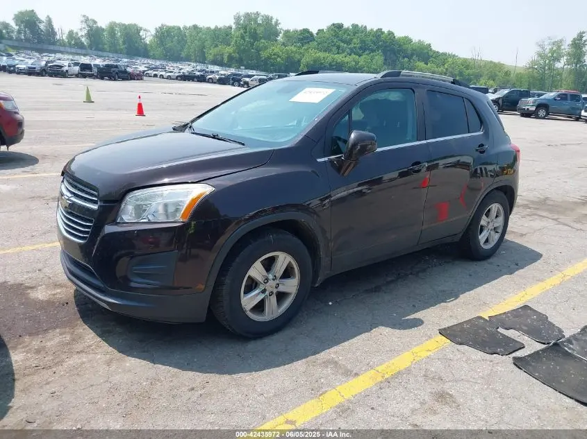2016 CHEVROLET TRAX LT