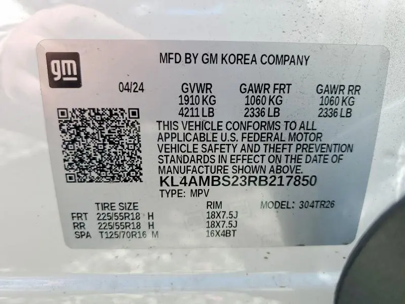 2024 BUICK ENCORE GX PREFERRED  