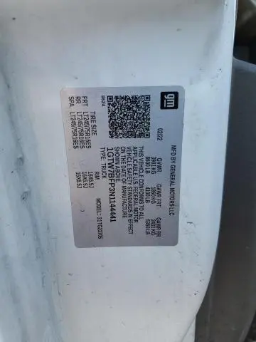 2022 GMC SAVANA G2500  