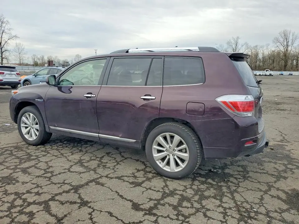 2013 TOYOTA HIGHLANDER HYBRID LIMITED  