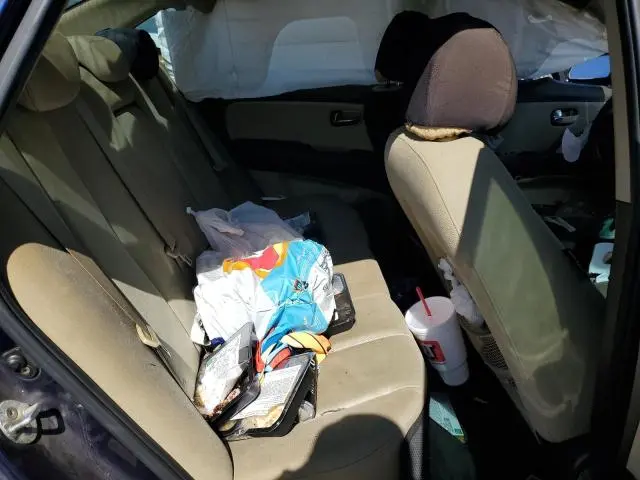 2010 HYUNDAI ELANTRA BLUE  