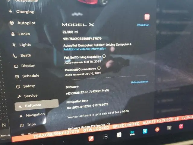 2024 TESLA MODEL X   
