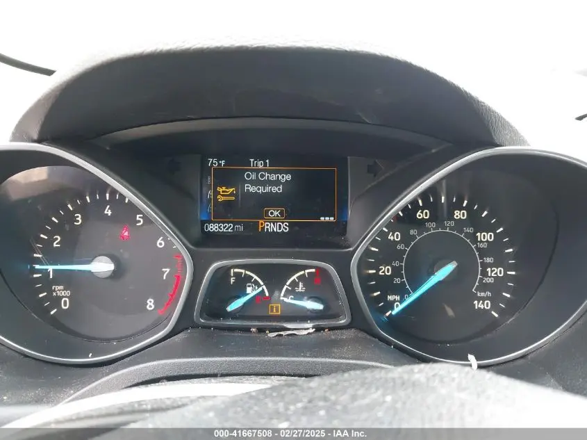 2019 FORD ESCAPE S