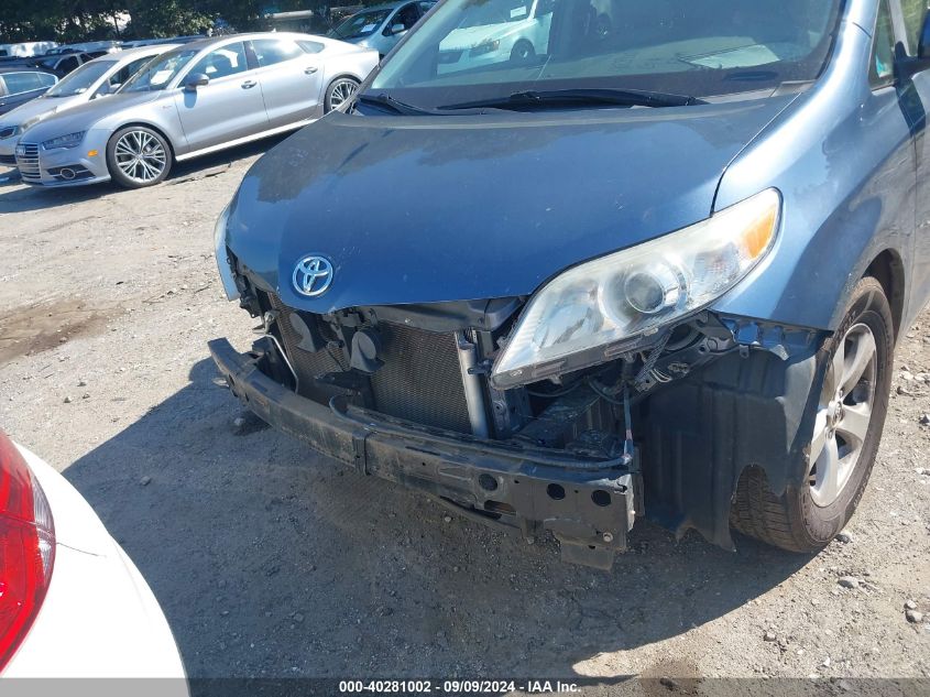 2016 TOYOTA SIENNA LE 8 PASSENGER