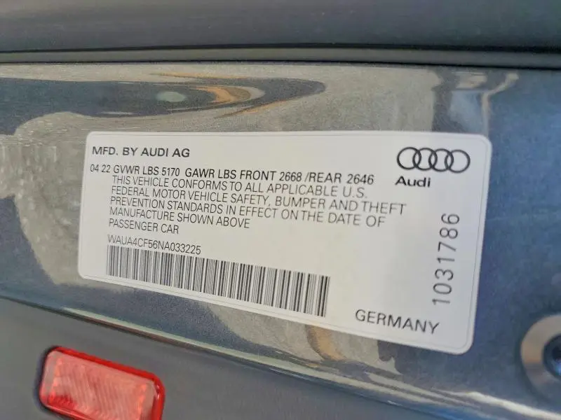 2022 AUDI S5 PREMIUM  