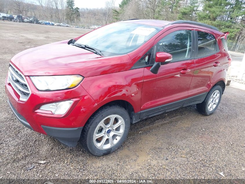 2022 FORD ECOSPORT SE