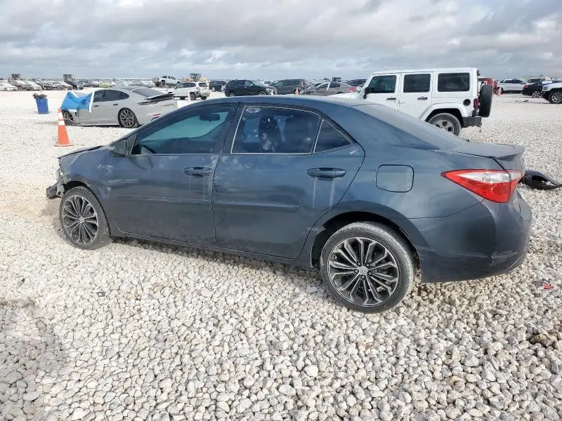 2016 TOYOTA COROLLA S PLUS  