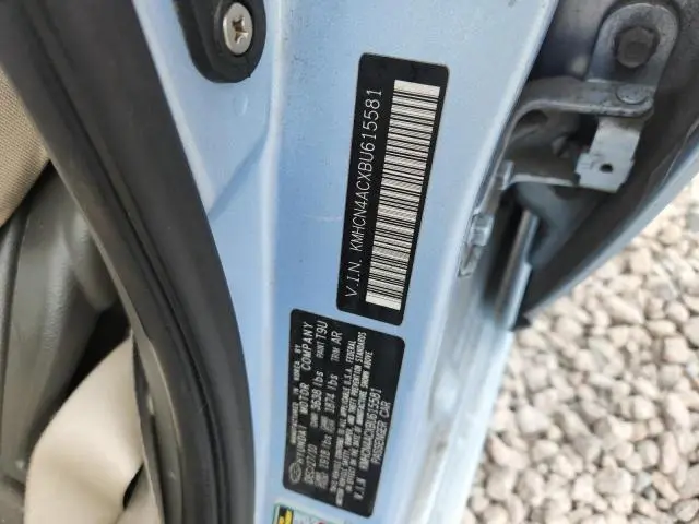 2011 HYUNDAI ACCENT GLS  