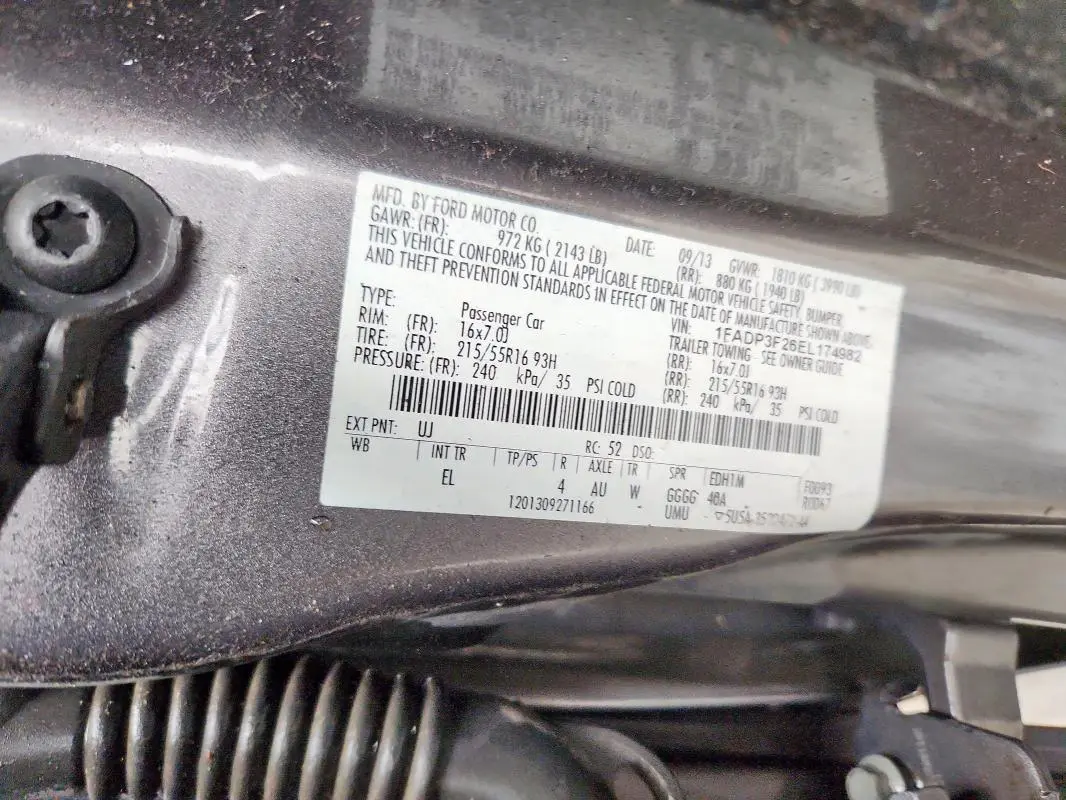 2014 FORD FOCUS SE  