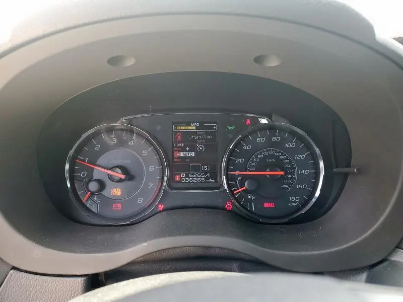 2020 SUBARU WRX STI LIMITED  