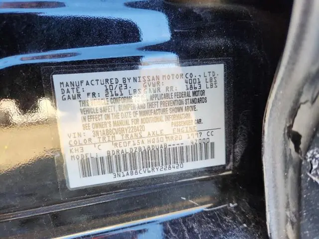 2024 NISSAN SENTRA SV  