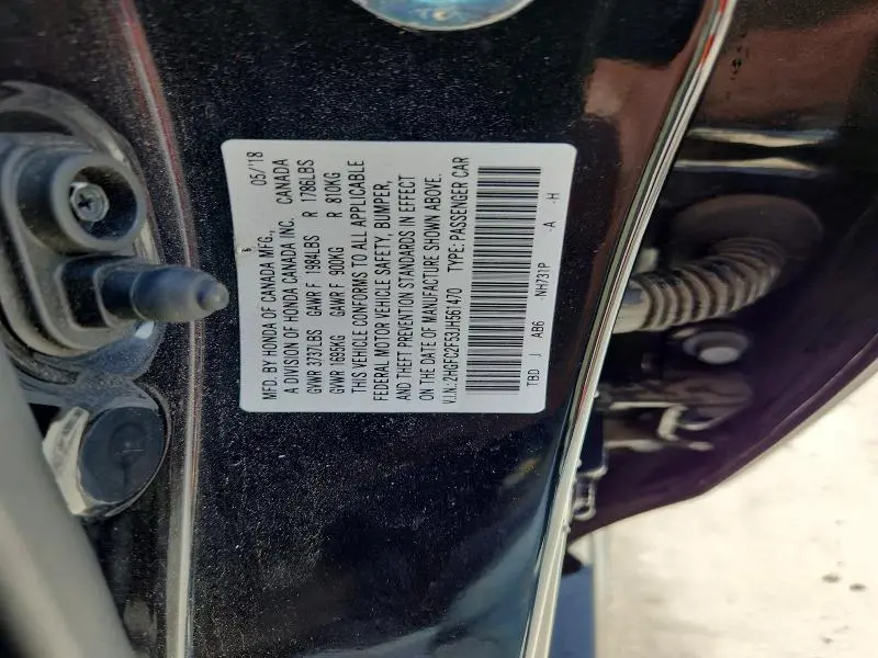 2018 HONDA CIVIC LX  
