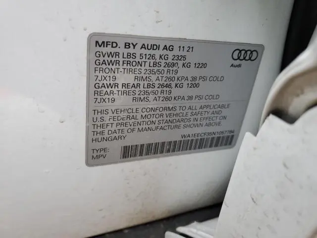 2022 AUDI Q3 PREMIUM PLUS S LINE 45  