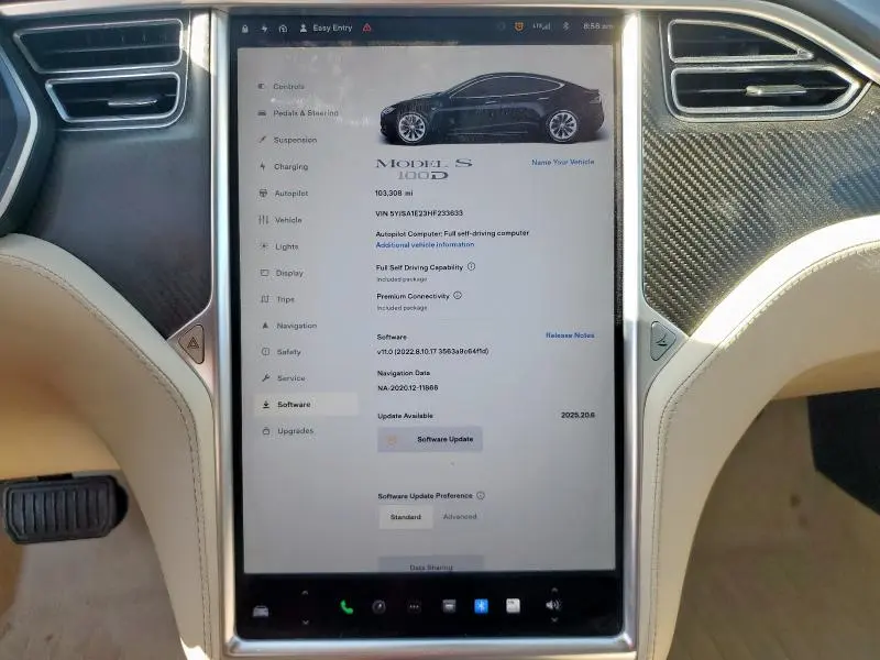 2017 TESLA MODEL S   