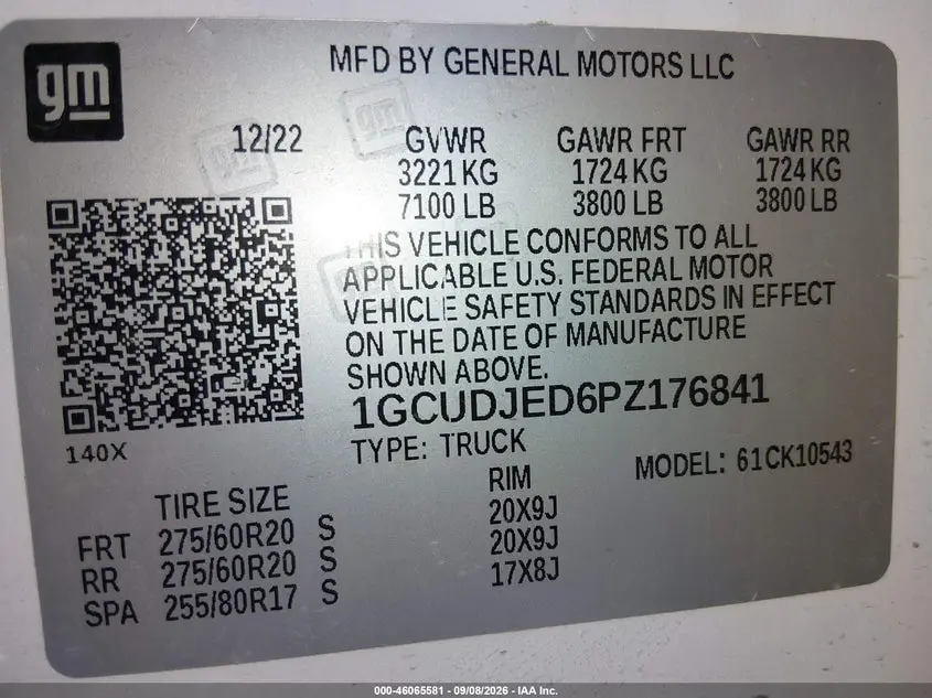 2023 CHEVROLET SILVERADO 1500  
