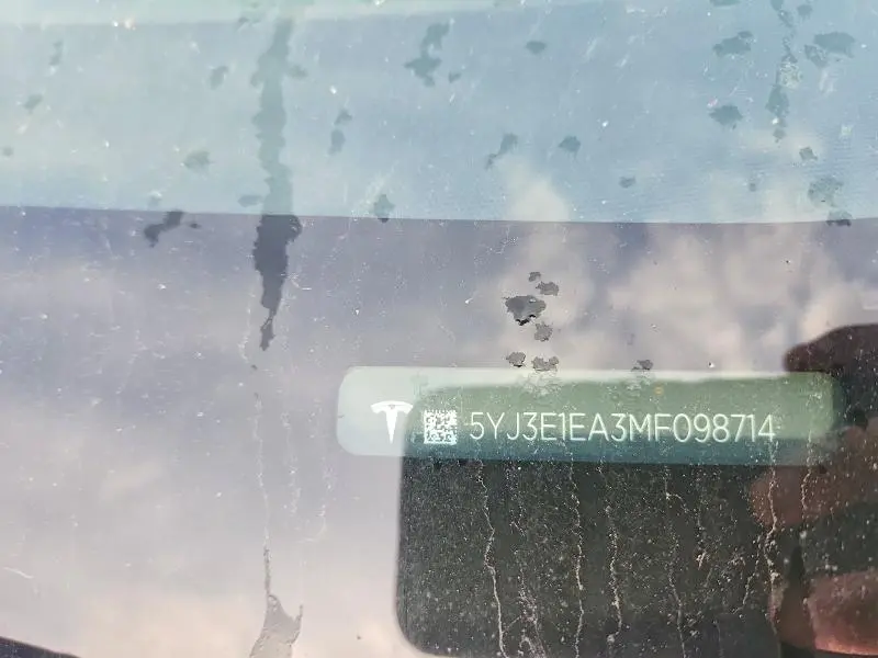 2021 TESLA MODEL 3   
