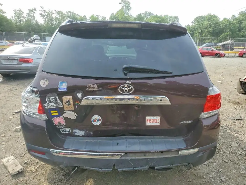 2012 TOYOTA HIGHLANDER LIMITED  