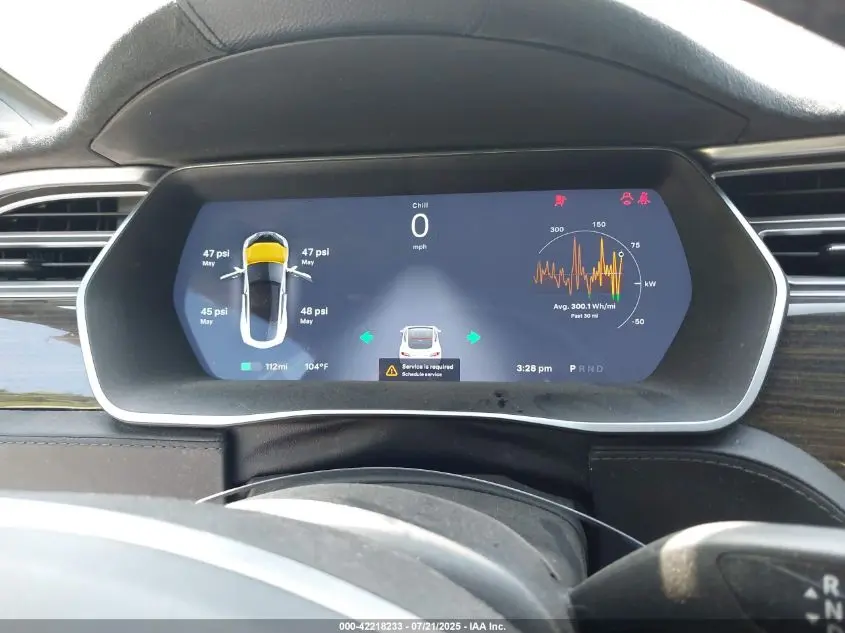 2015 TESLA MODEL S 70D/85D/P85D