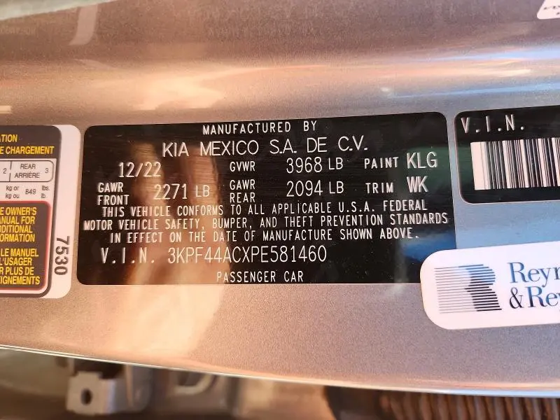 2023 KIA FORTE GT  