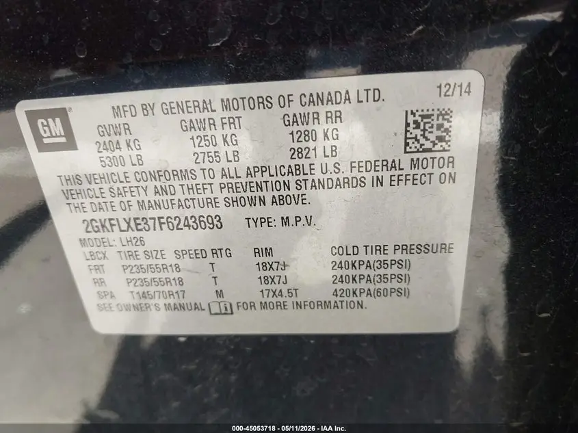 2015 GMC TERRAIN SLT-1