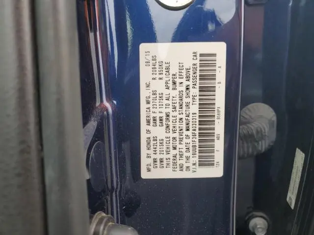 2015 ACURA TLX   