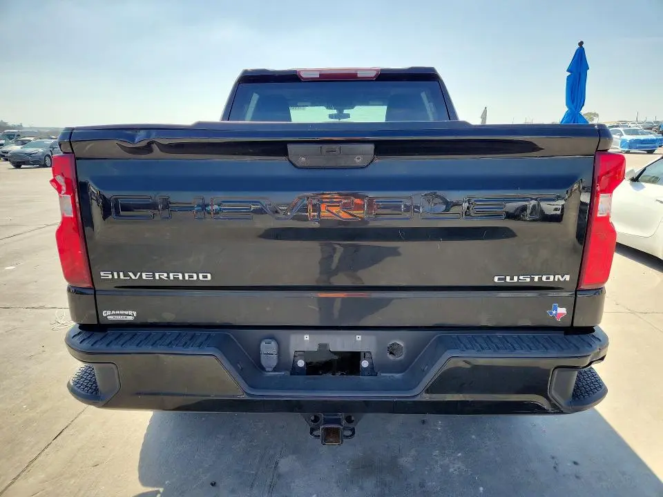 2021 CHEVROLET SILVERADO 1500 CUSTOM 2.7L CREW CAB
