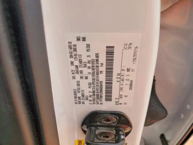 2022 FORD F150 SUPERCREW  