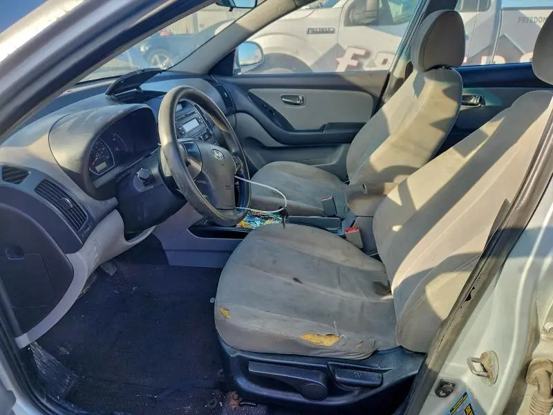 2010 HYUNDAI ELANTRA BLUE  