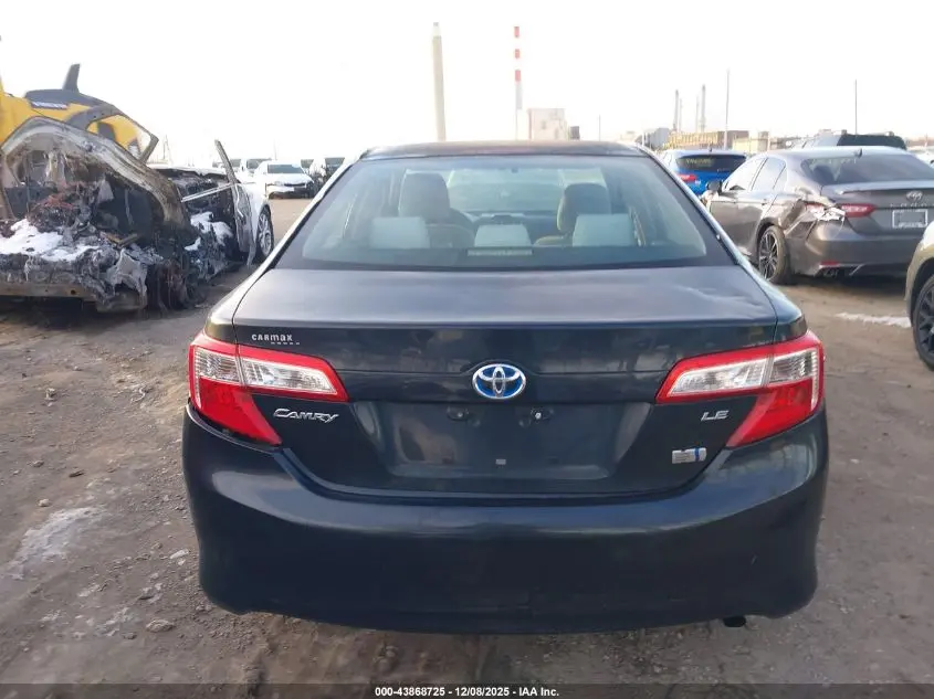 2012 TOYOTA CAMRY HYBRID LE/XLE