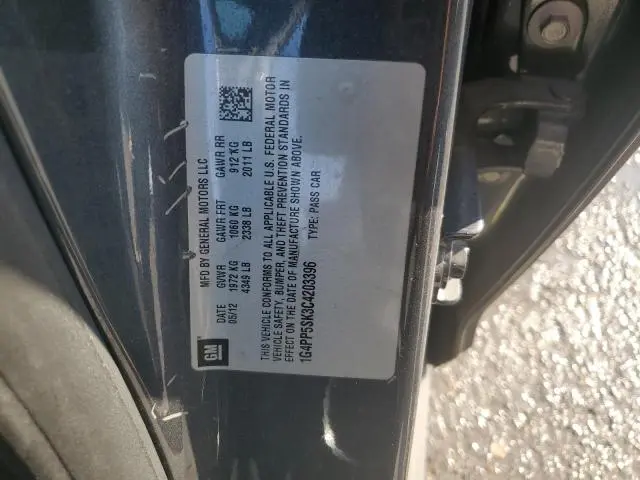 2012 BUICK VERANO   