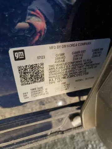 2024 CHEVROLET TRAX 1LT  