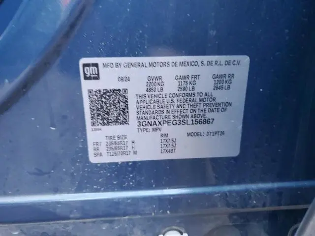 2025 CHEVROLET EQUINOX LT  