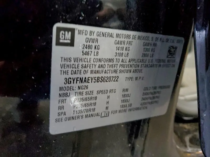 2011 CADILLAC SRX LUXURY COLLECTION  