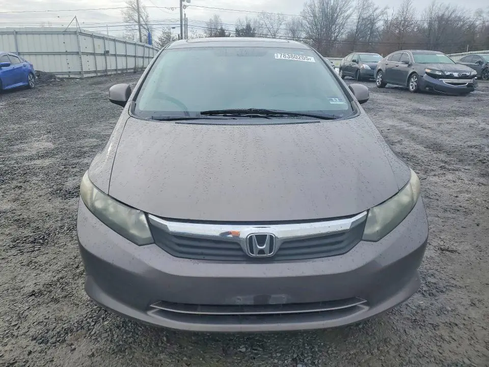 2012 HONDA CIVIC EXL  