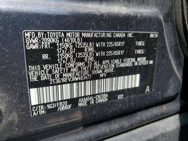 2024 TOYOTA RAV4 LE  